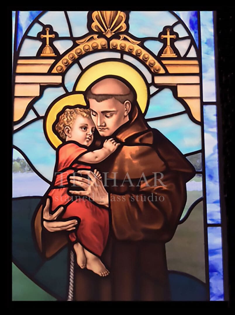 stained-glass-art_st-anthony_stained-glass-window_house-of-worship_terhaarglass.com